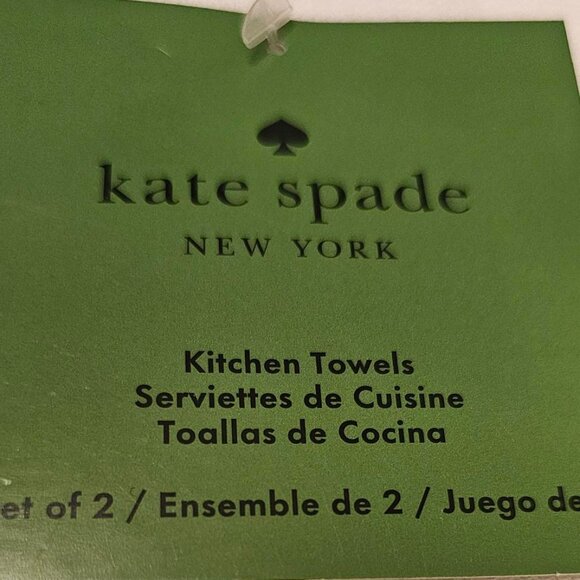 Kate Spade towels - Picture 2 of 3